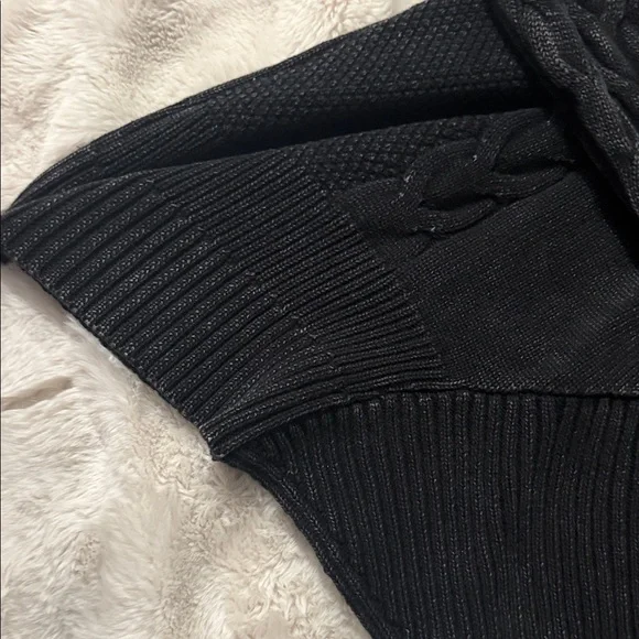 Gilded Intent Black/grey Women's Sweater - Picture 7 of 12